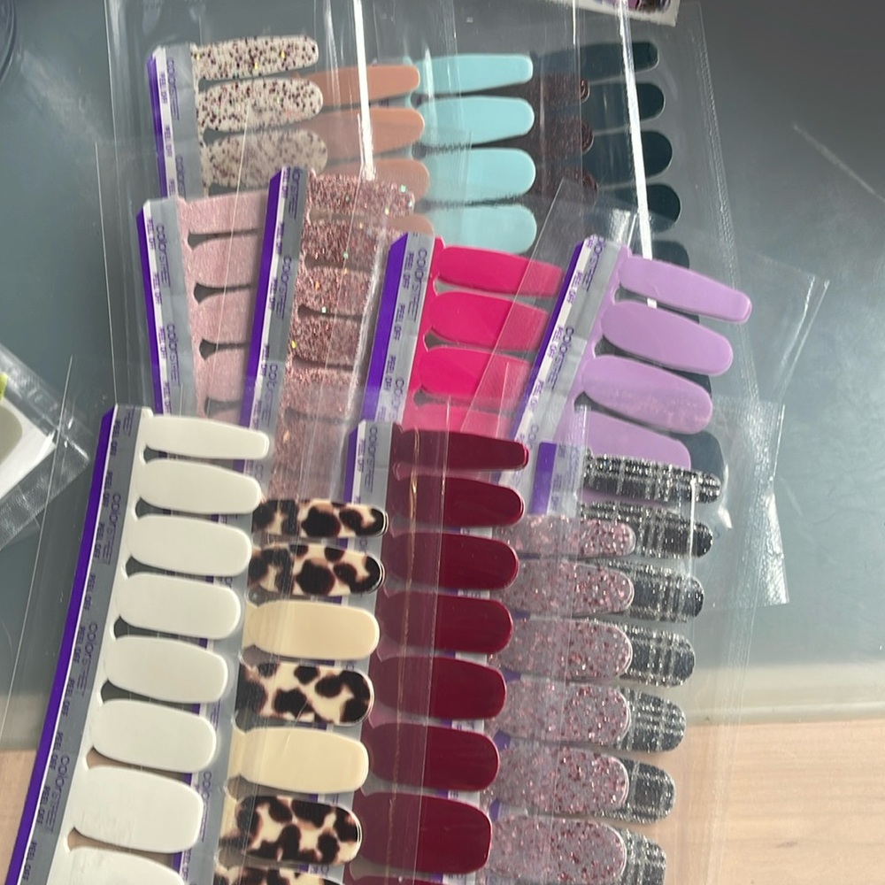 13 Colorstreet nail sets plus other sets